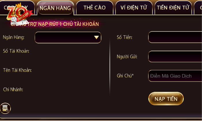 Đăng ký tài khoản Zowin
